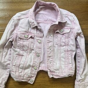 GAP Light Pink Denim Jacket